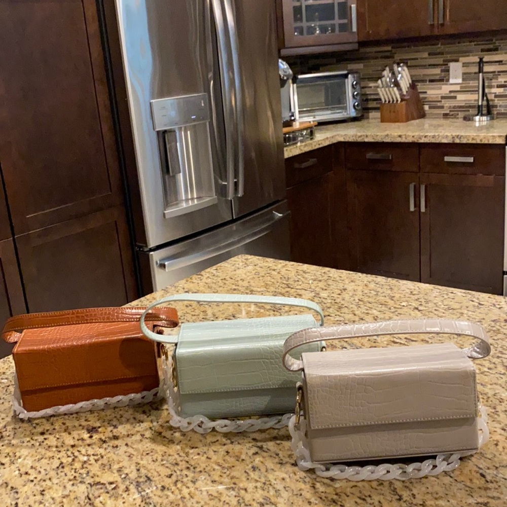 Small Gray Handbag - Picture 6 of 6